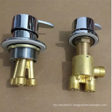 Exquisite brass bathtub faucet cold hot water mixer valve taps